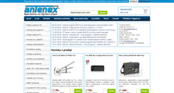 Desktop Screenshot of antenex.cz
